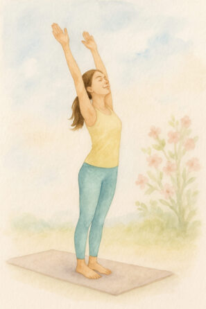 Jóga ve folikulární fázi – cvičení pro aktivaci energie a kreativity.